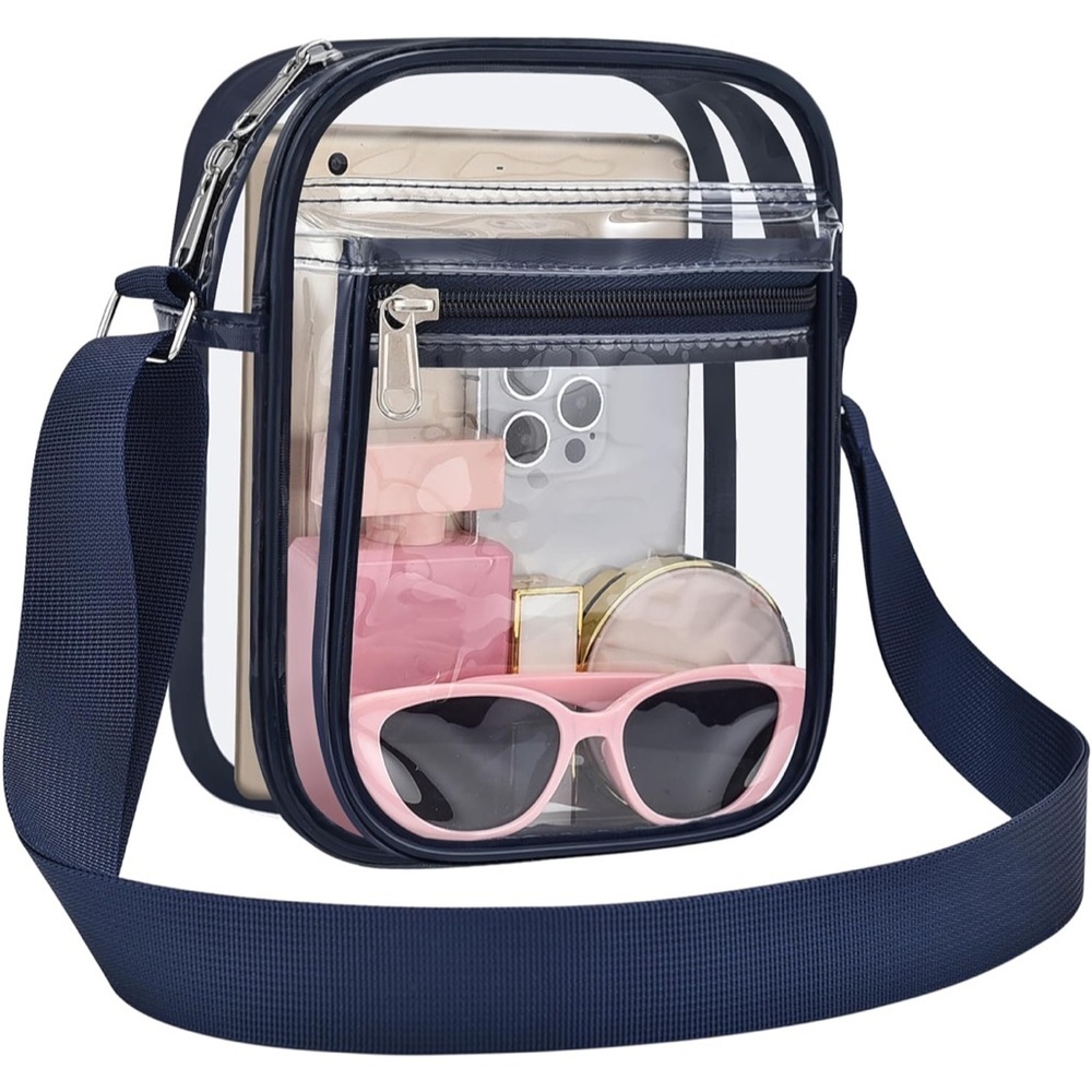 Clear Crossbody stadium Bag